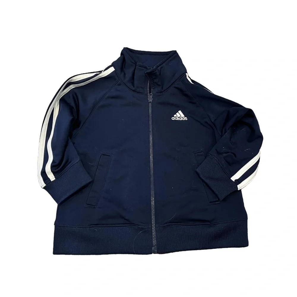 Navy adidas track jacket